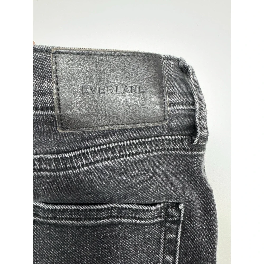 EVERLANE Women's Black Wash High Rise Ankle Skinny Jeans Size 28 - Picture 13 of 13